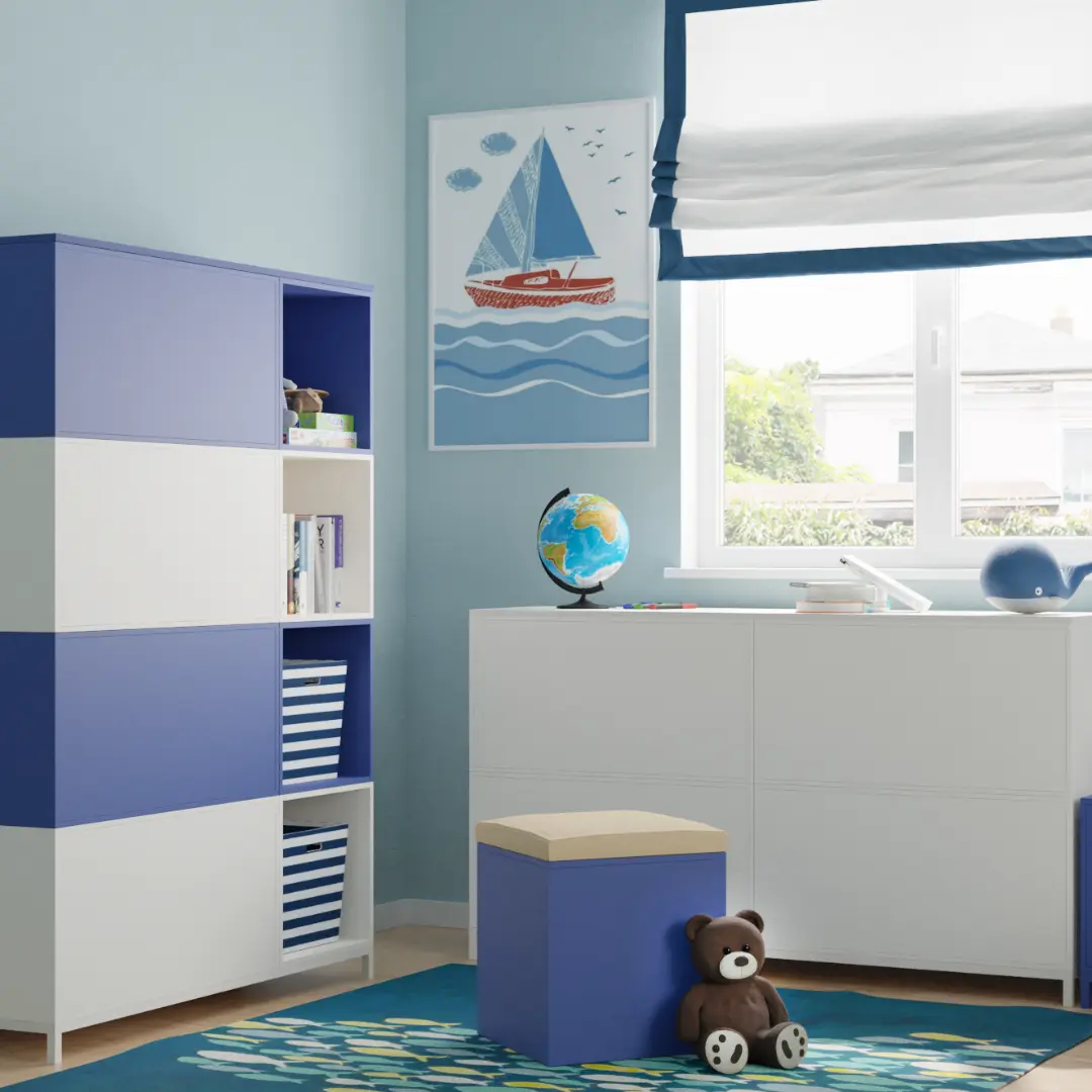 arredi in metallo cameretta