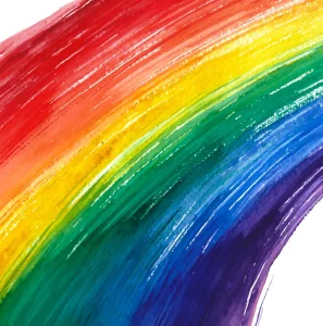 Giornata internazionale dell'arcobaleno Setup Italia mobili in metallo